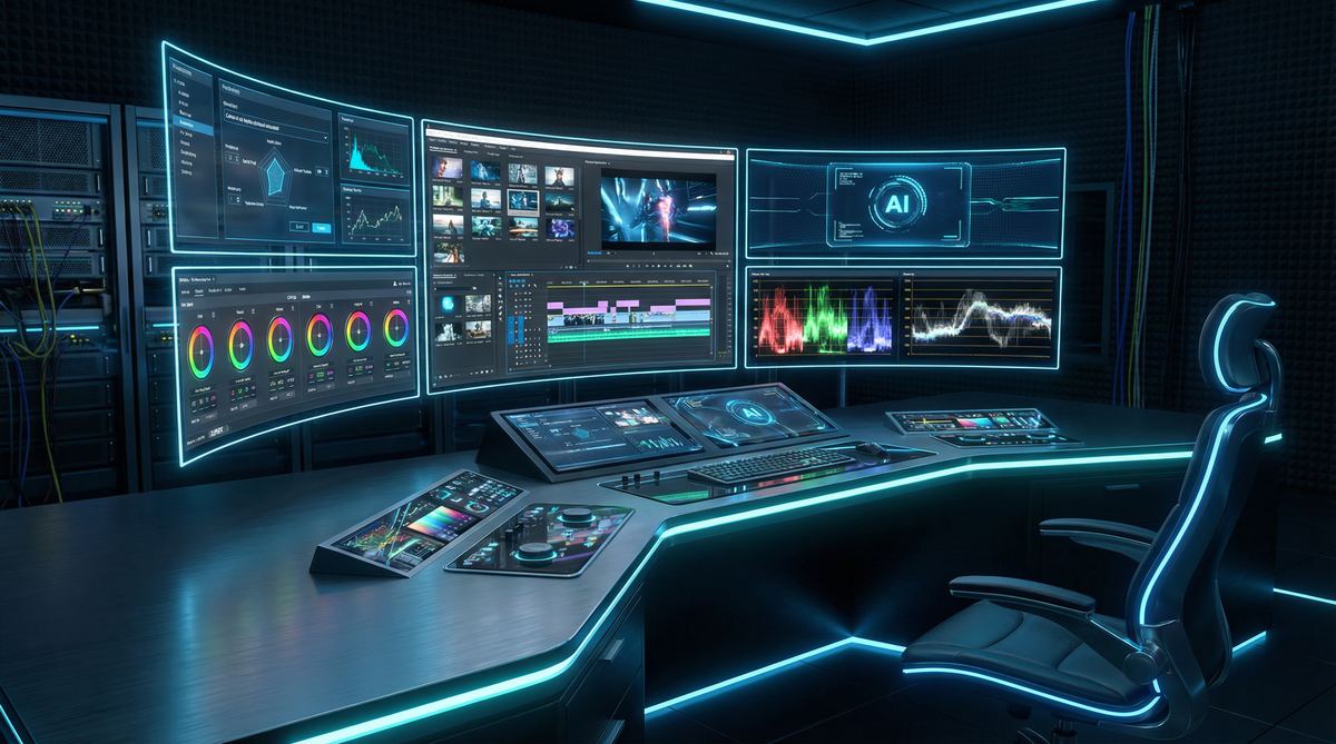 母狗 AI修图与视频剪辑