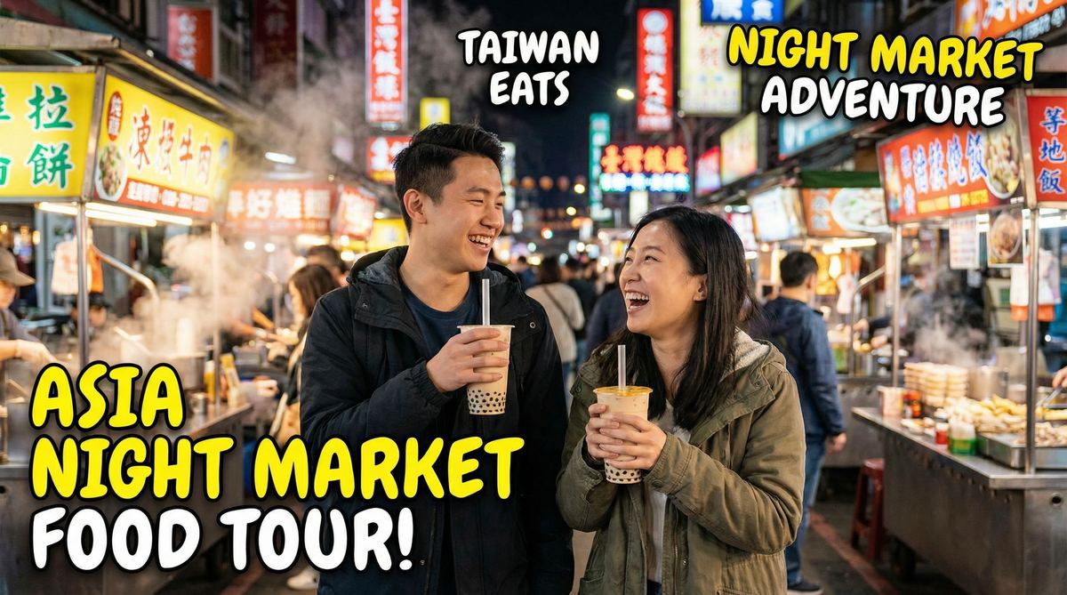 母狗旅行视频夜市美食